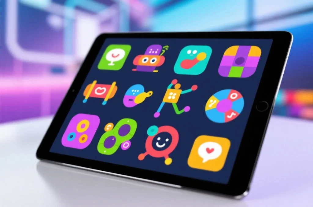 益达娱乐应用中丰富多彩的休闲游戏和互动活动图标